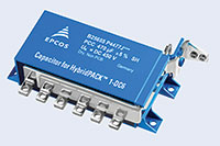 Figure 3. Space-saving EPCOS DC link capacitor.